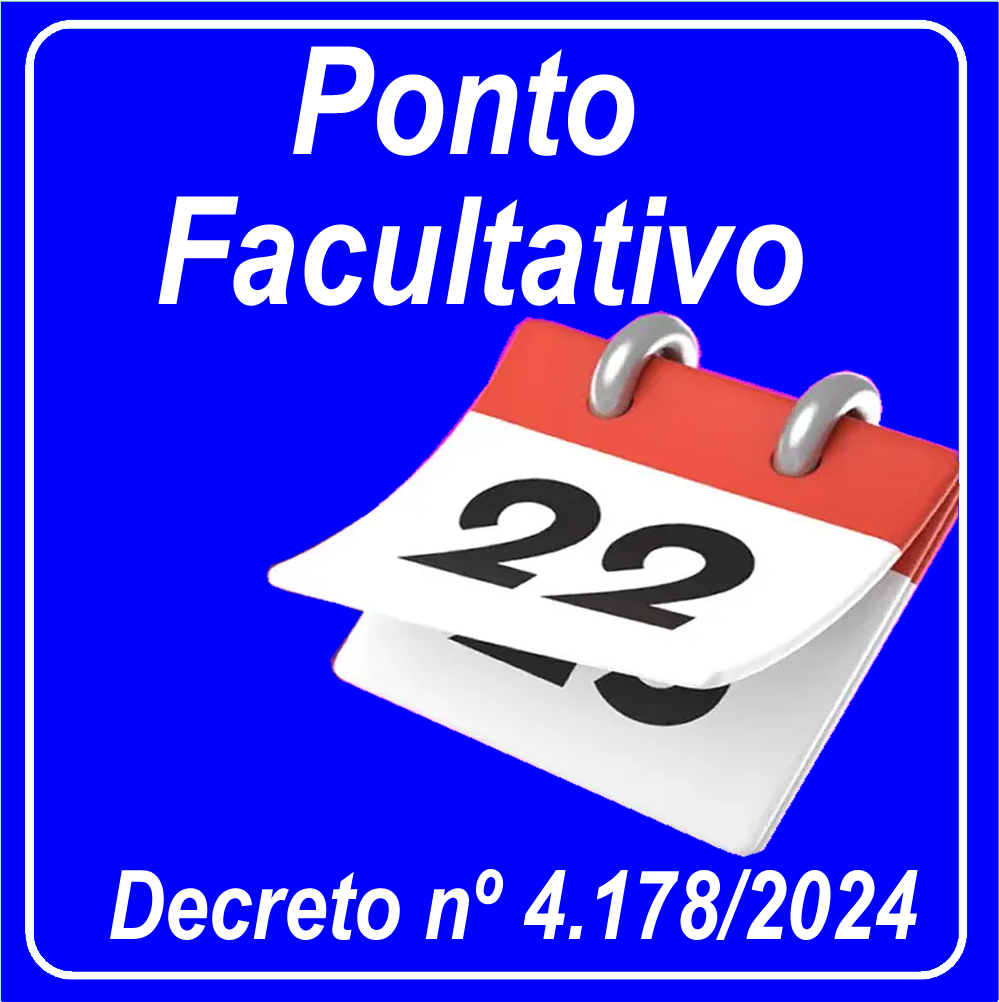 Ponto Facultativo dia 22/04/2025.