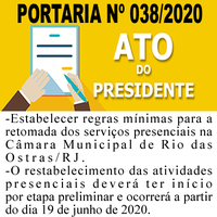 Portaria n° 038/2020