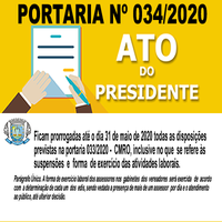 Portaria nº 034/2020